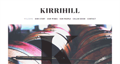 Desktop Screenshot of kirrihillwines.com.au